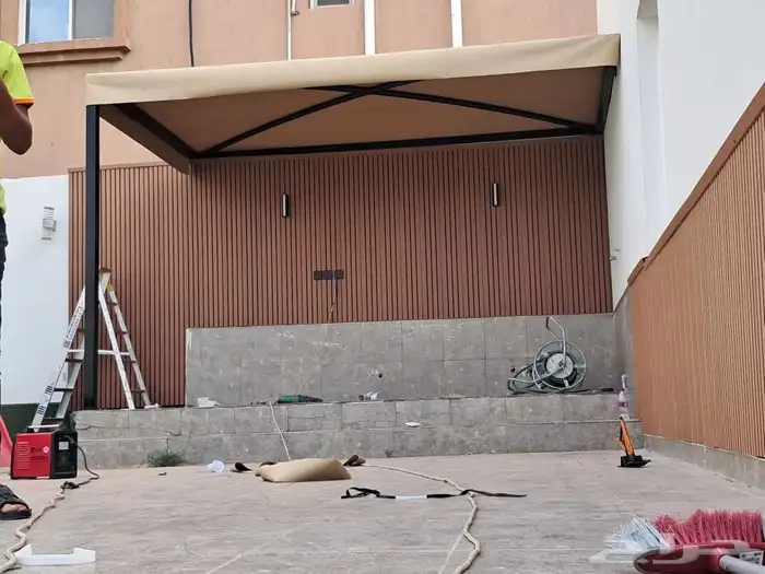 مظلات سيارات برجولات لكسان جلسات بيوت شعر 10