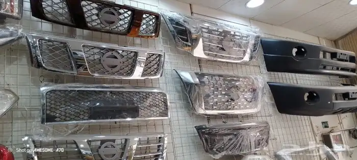 قطع وترهيم نيسان باترول فتك ديكورات صدام لحيه رفارف شمعات خط 9