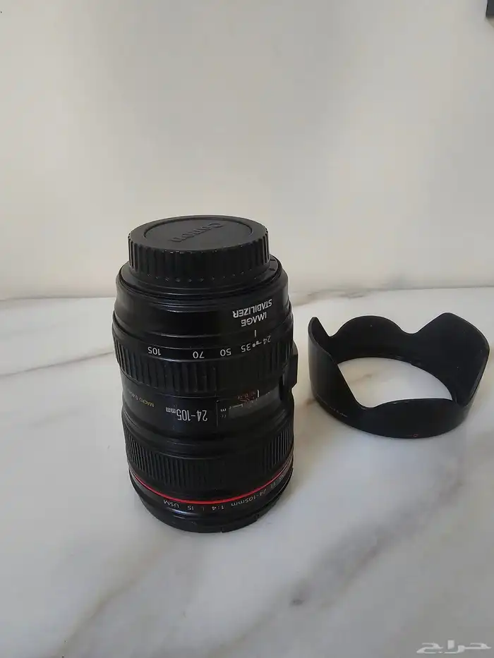 للبيع  عدسة Canon EF 24-105mm f 4L IS USM 4