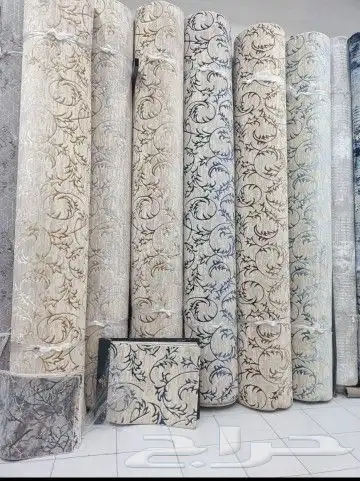 جميع انواع الموكت والفنيل المفروشات العشب الصناعي 0