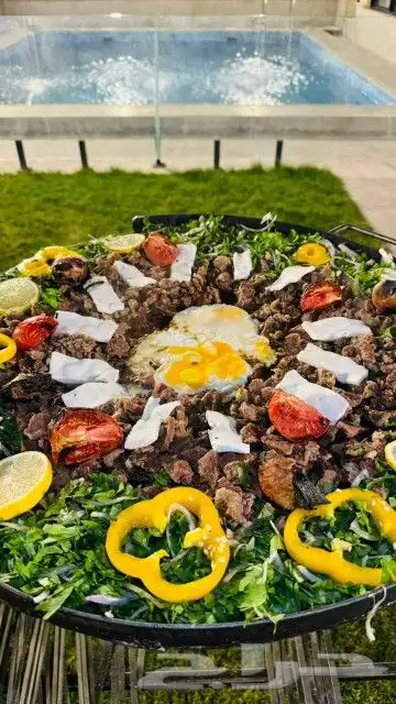 معلم مشويات خارجي مشاوي مشوي شواي شواء مقلقل دوار السعادة 2