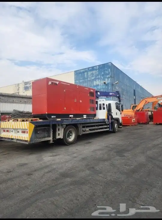سطحه ونش (دينةكرين)(Boom Truck)(بوم ترك) 3طن 5طن 7طن للايجار 4
