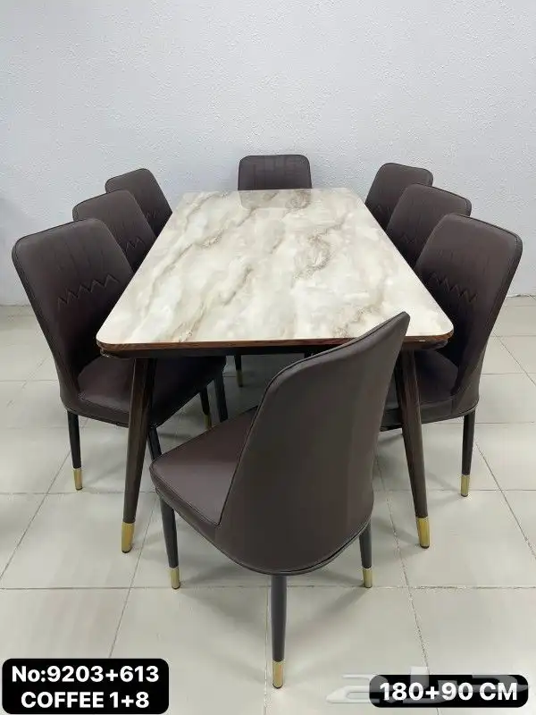 طاولات طعام تركية خشب زجاج رخام طبيعي طاولات مع مظلات 37