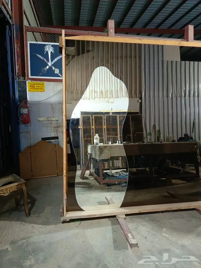 تفصيل زجاج مراياء تركيب بديل خشب بديل الرخام دواليب ملابس 7