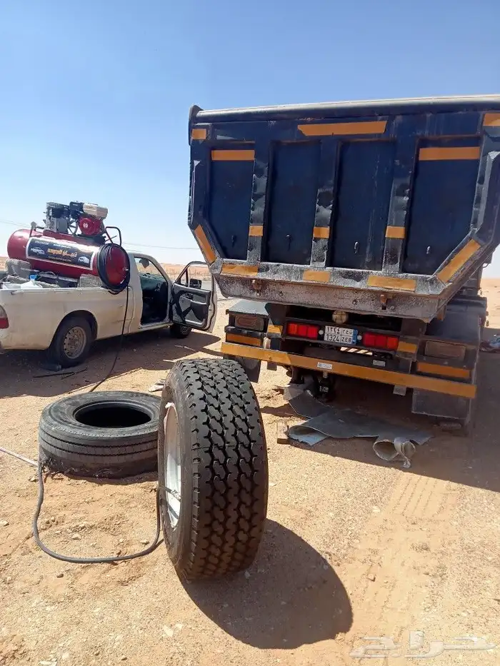 بنشر متنقل في القصيم ونواحيها لجميع انواع الكفرات خدمه 24 1