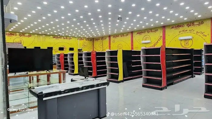 رفوف تخزين سوبر ماركت 5