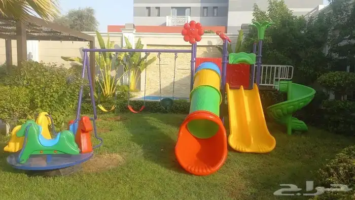 مجموعه مراجيح وزحاليق استراحات حدائق شاليهات عرض خاص 3