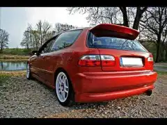 اسطبات خلفية سيفيك eg6 كريستال 4