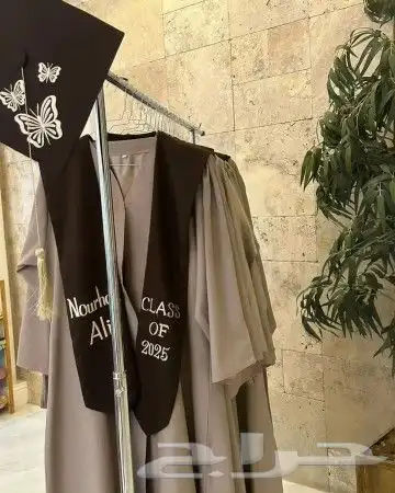 عبايات تخرج وشاح تخرج قبعة تخرج ارواب تخرج برش تخرج 6