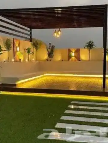 تنسيق الحدائق الطبيعي التيل والنخيل والاشجار 7