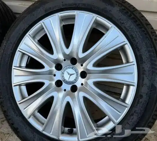 جنوط مرسيدس يخت 2016 S class مع كفرات نظيفه 0