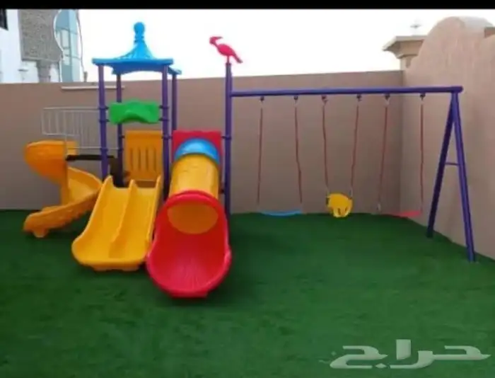 مجموعه مراجيح وزحاليق استراحات حدائق شاليهات عرض خاص 2