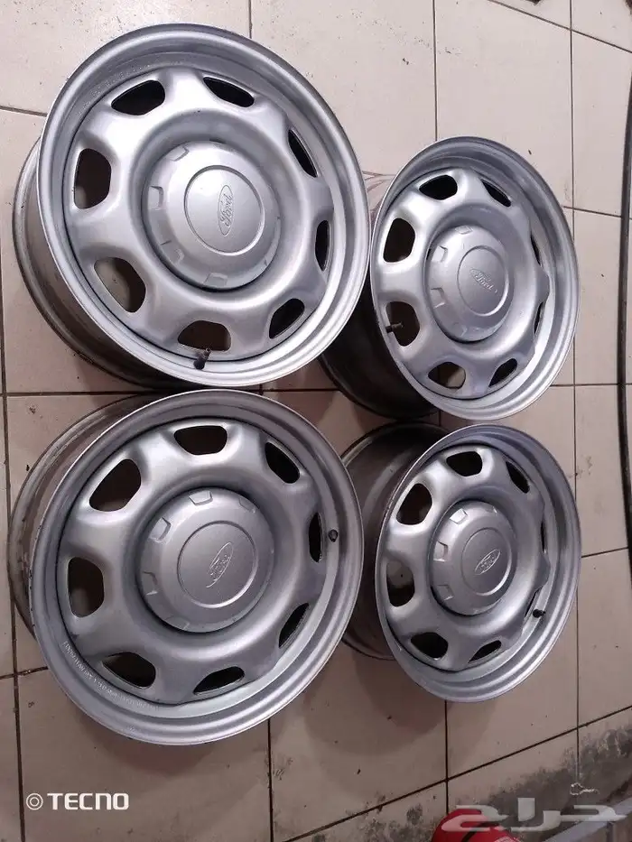 طقم جنوط فرد F150 اصلي وكاله شبه جديد 3