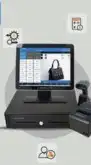 جهاز كاشير نضارات كاشير محمصه صيدليه كافي مشغل خباز حلاق ورد 0