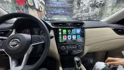 شاشه نيسان اكستريل مديل 2021 جوده عاليه تدعم شريحة بيانات وا 9