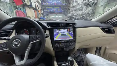 شاشه نيسان اكستريل مديل 2021 جوده عاليه تدعم شريحة بيانات وا 3