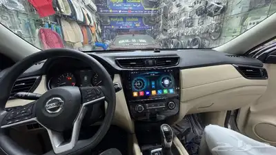 شاشه نيسان اكستريل مديل 2021 جوده عاليه تدعم شريحة بيانات وا 1