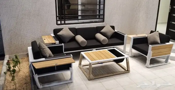 طقم كراسي خارجيه 0