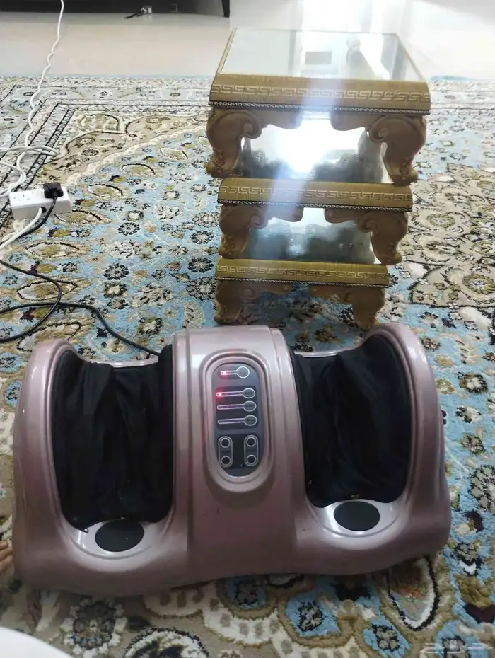 الة تدليك رجلين مع ثلاث طولات تقديم شبه جديد 3