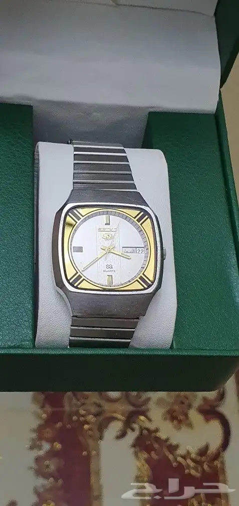 ساعه سيكو بشعار الأسد قديم الثمانينات 13