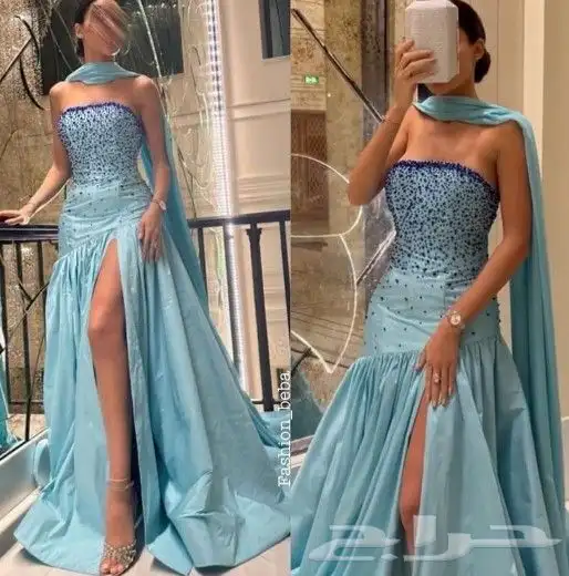 فساتين مناسبات و فساتين سهرات شحن و توصيل سريع جدآ 8