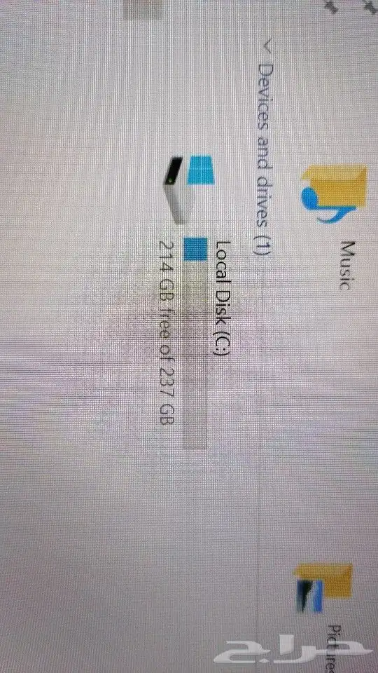 لابتوب اش بي شبه جديد الشاشه تش سكرين أرام 8 m5 6