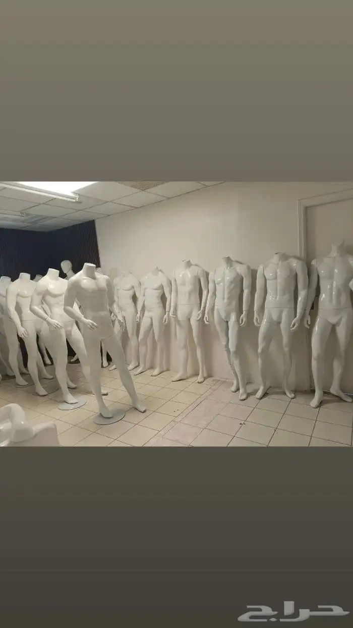 ملكانات منيكان مليكان مجسمات عرض ملابس مستخدم نظيف أشكال مخت 1