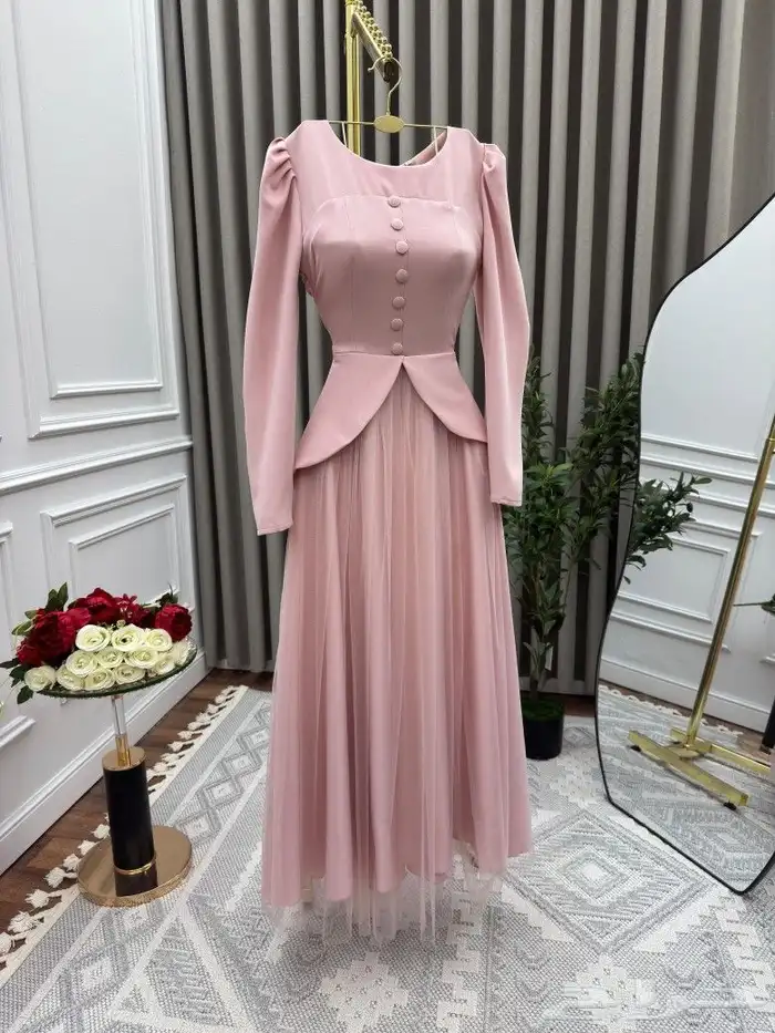 فساتين مناسبات و فساتين سهرات شحن و توصيل سريع جدآ 39