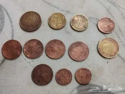 عملات قديمه للملكه الزبس ellzabeth 6