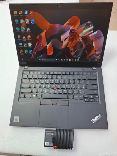 لاب توب لينوفو ثينك باد T14s بحالة ممتازة أخو الجديد 0