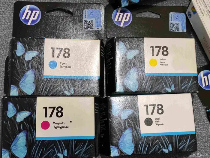 أحبار طابعة HP رقم 178 0