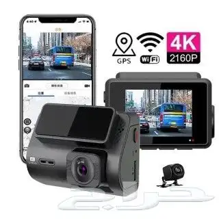 جهاز داش كام Dash Cam تصوير أمامي وخلفي وداخلي بدقة عالية 2