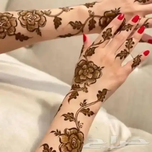 نقاشه الرياض نقش حناء 7