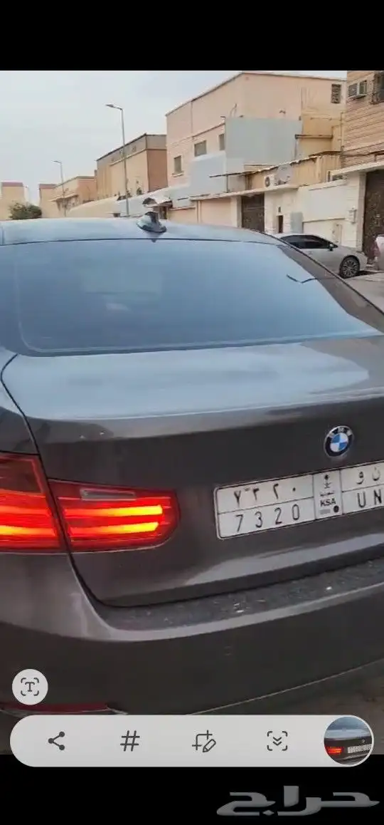 بي أم دبليو موديل 2013 حجم 320 تيربوا نظيف جدا 11