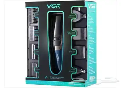 ماكينة حلاقة كهربائية للرجال من VGR  أزرق V-172 2