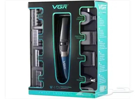 ماكينة حلاقة كهربائية للرجال من VGR  أزرق V-172 2