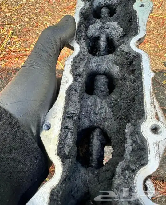 تنظيف دورة الهواء مع التيربو ودبة التلوث (دبة الرصاص) 11