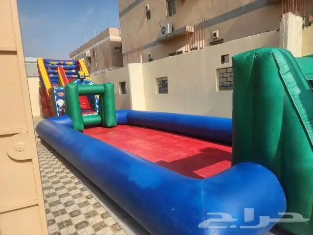 ايجار يومي ملعب صابوني زحليق نطيطات 2