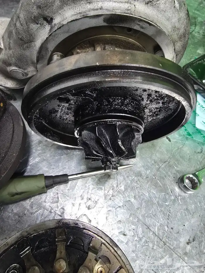 تنظيف دورة الهواء مع التيربو ودبة التلوث (دبة الرصاص) 9