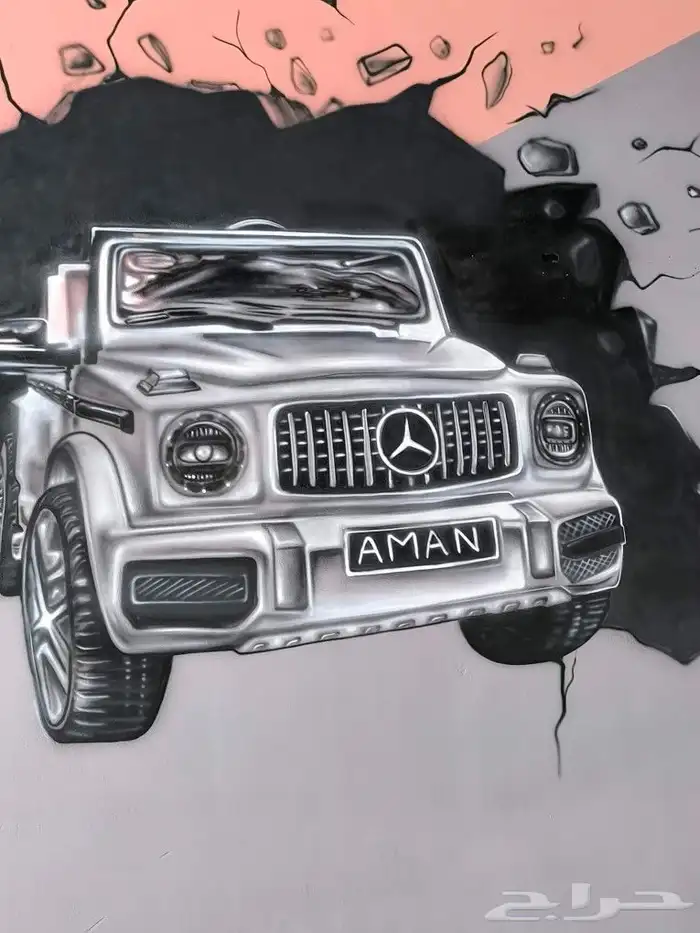 رسام جدران وخطاط لرسم جداريات جرافيتى ورسم جدران المدارس 2