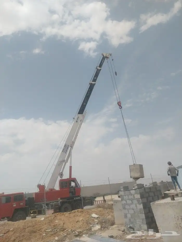كرين خمسين طن اقرب كرين حي المربع 5