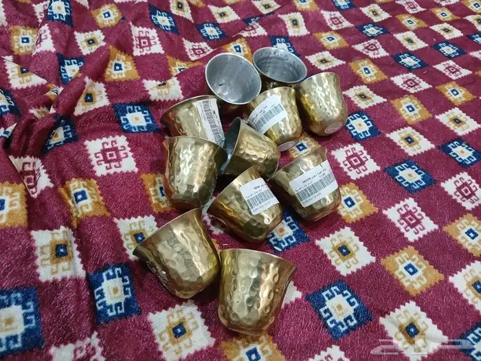 فناجيل قهوه دقة حبة الرمان العدد 13 جديده لم تستعمل 1