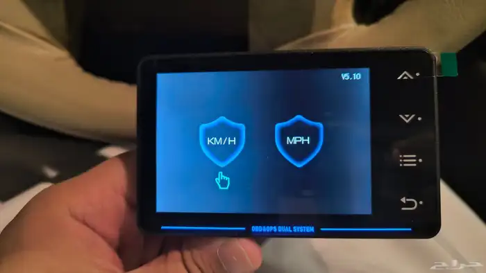 عداد سرعة رقمي يدعم OBD2 و GPS متوافق مع أغلب السيارات 2
