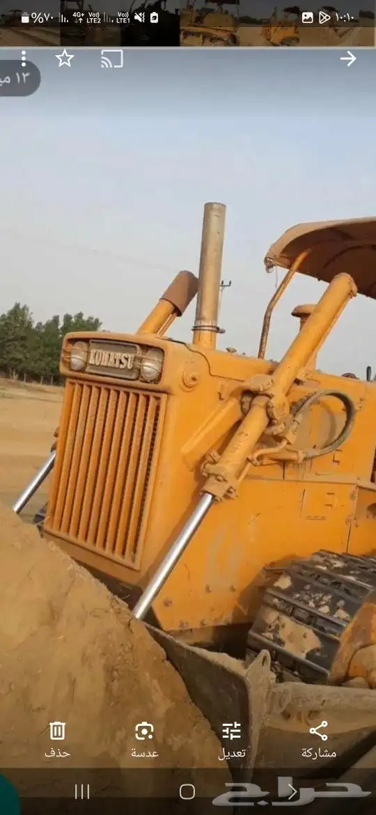 دركتل بلدوزر كوماتسو 16 مشروط استخدام شخصي 0