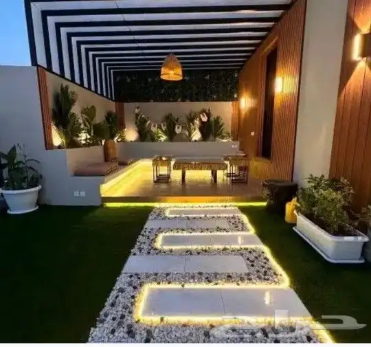 تنسيق الحدائق والمنازل والاسطح 4
