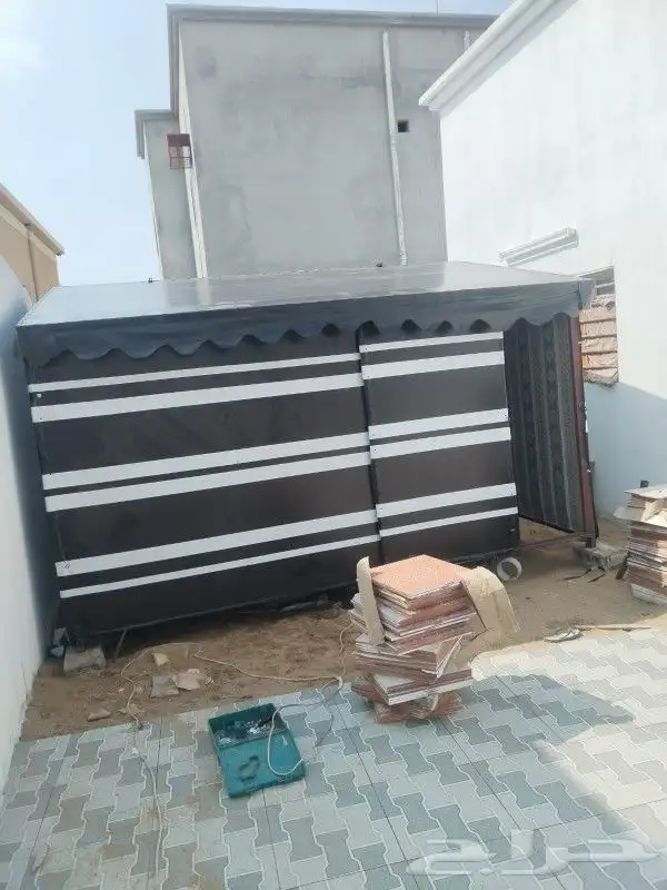 بيت شعر قرميد مظلات سيار 9