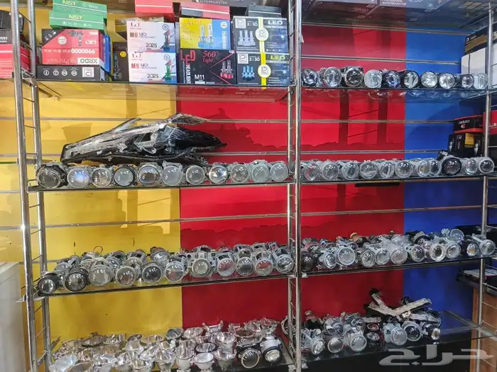 انوار زنون عدسات محولات شمعات اسطباات كشافات تفصيل شمعات 35