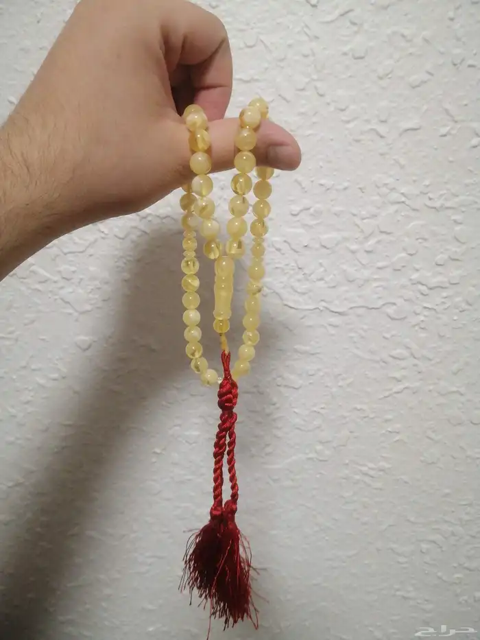 سبحة كهرمان صافيه (جديدة). 3