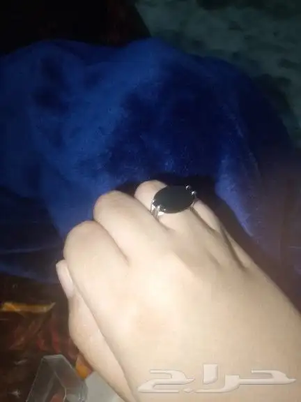 خاتم فضة للبيع ب 80 ريال نتقابل وجه لوجه لم يلبس. 2
