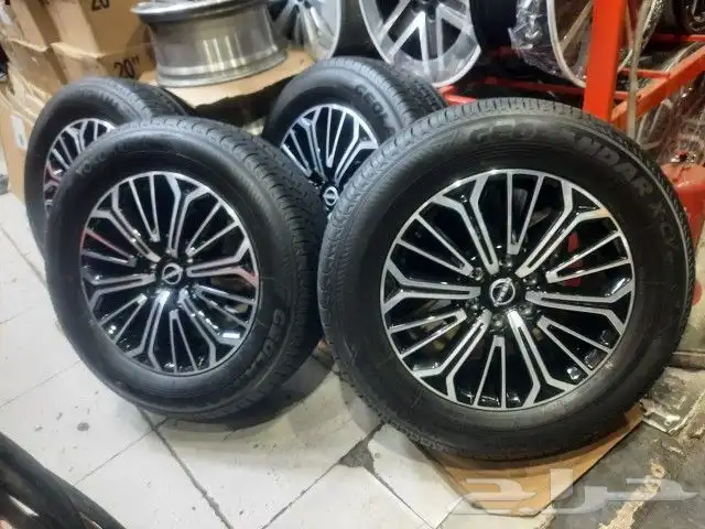 جنوط نيسان تيتانيوم السياره تنزل اصلي وكله شد بلد موديل 2025 1